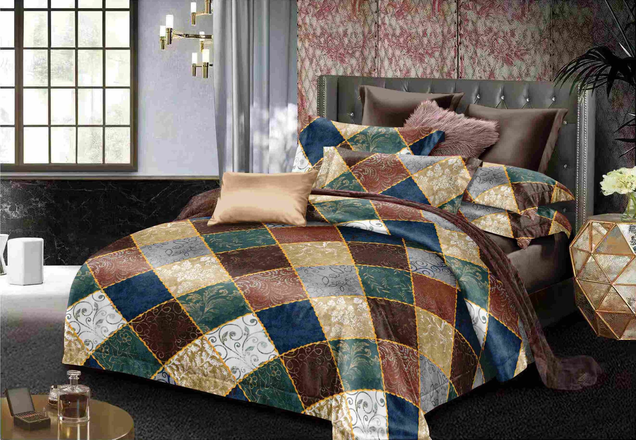 Lenjerie din bumbac satinat BS008