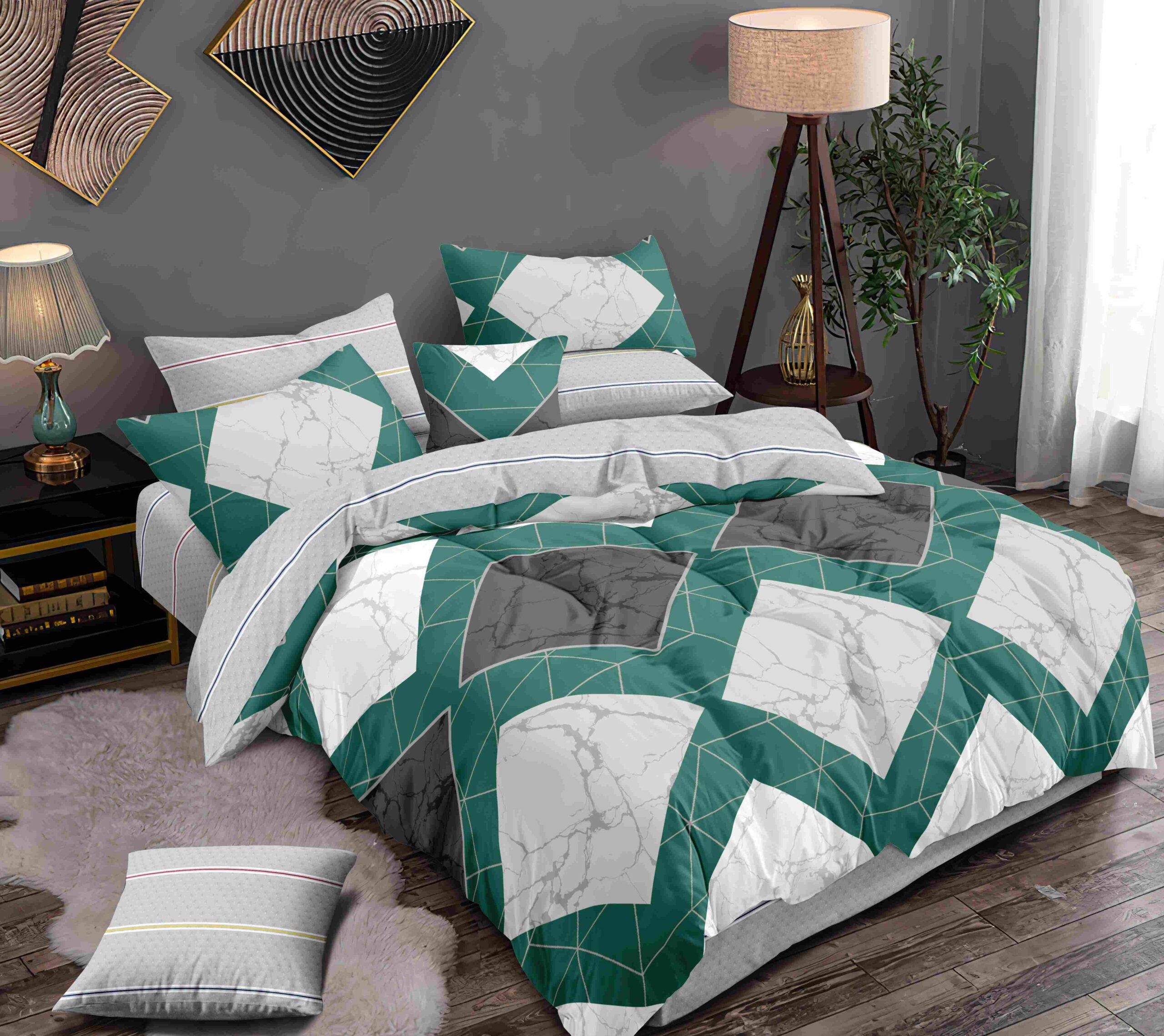 Lenjerie din bumbac satinat BS012