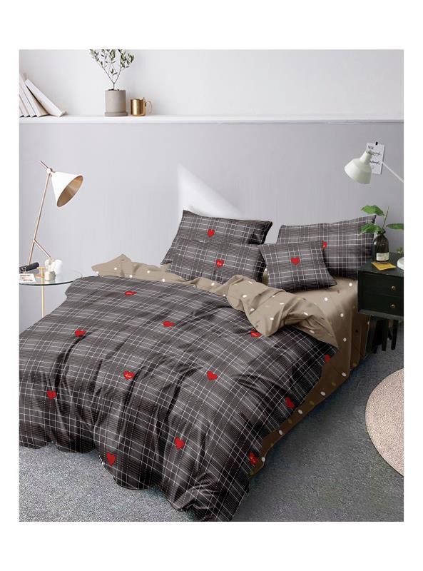Lenjerie din bumbac satinat single S007