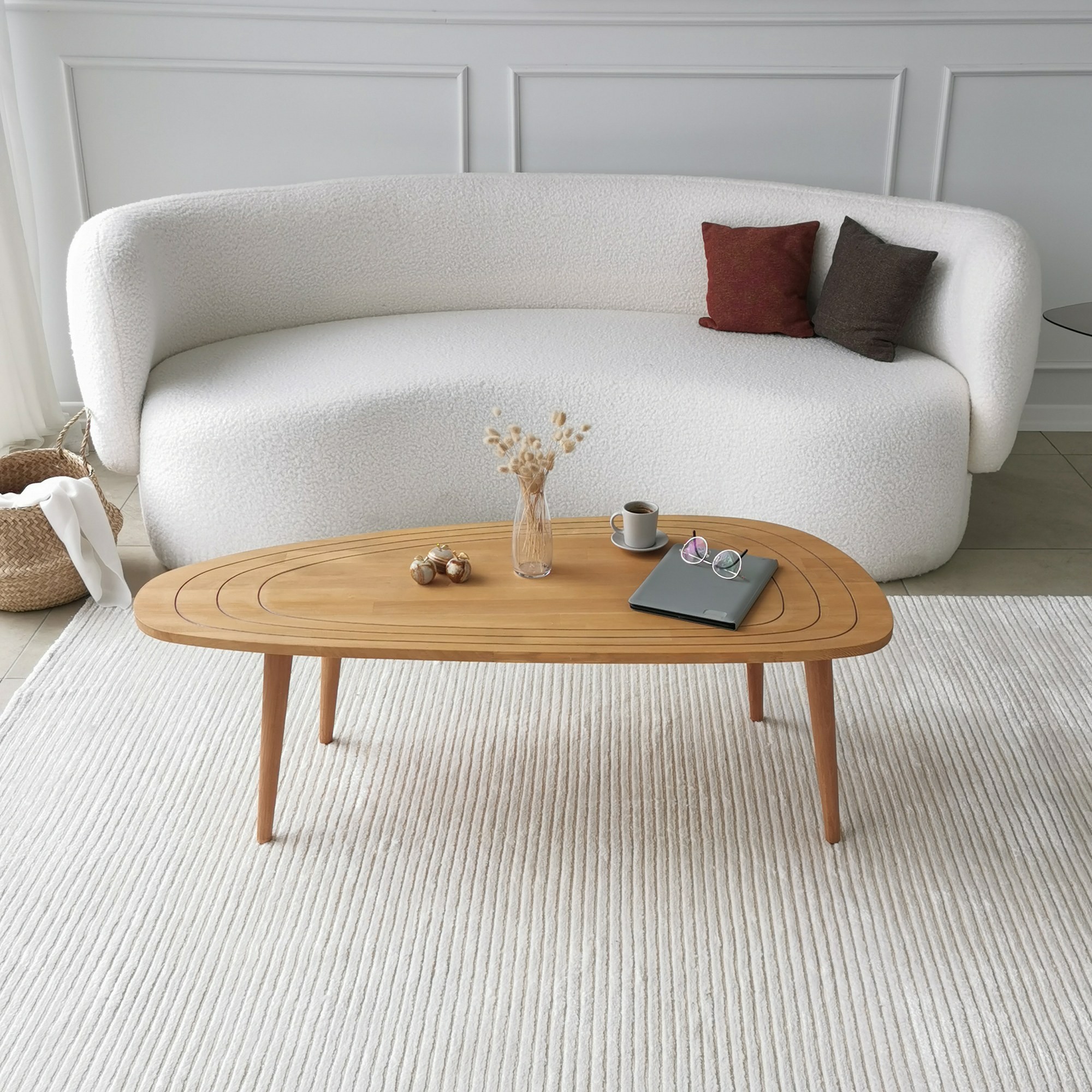 Masa de cafea moderna 115 X 38 X 50 Sweet - Teak
