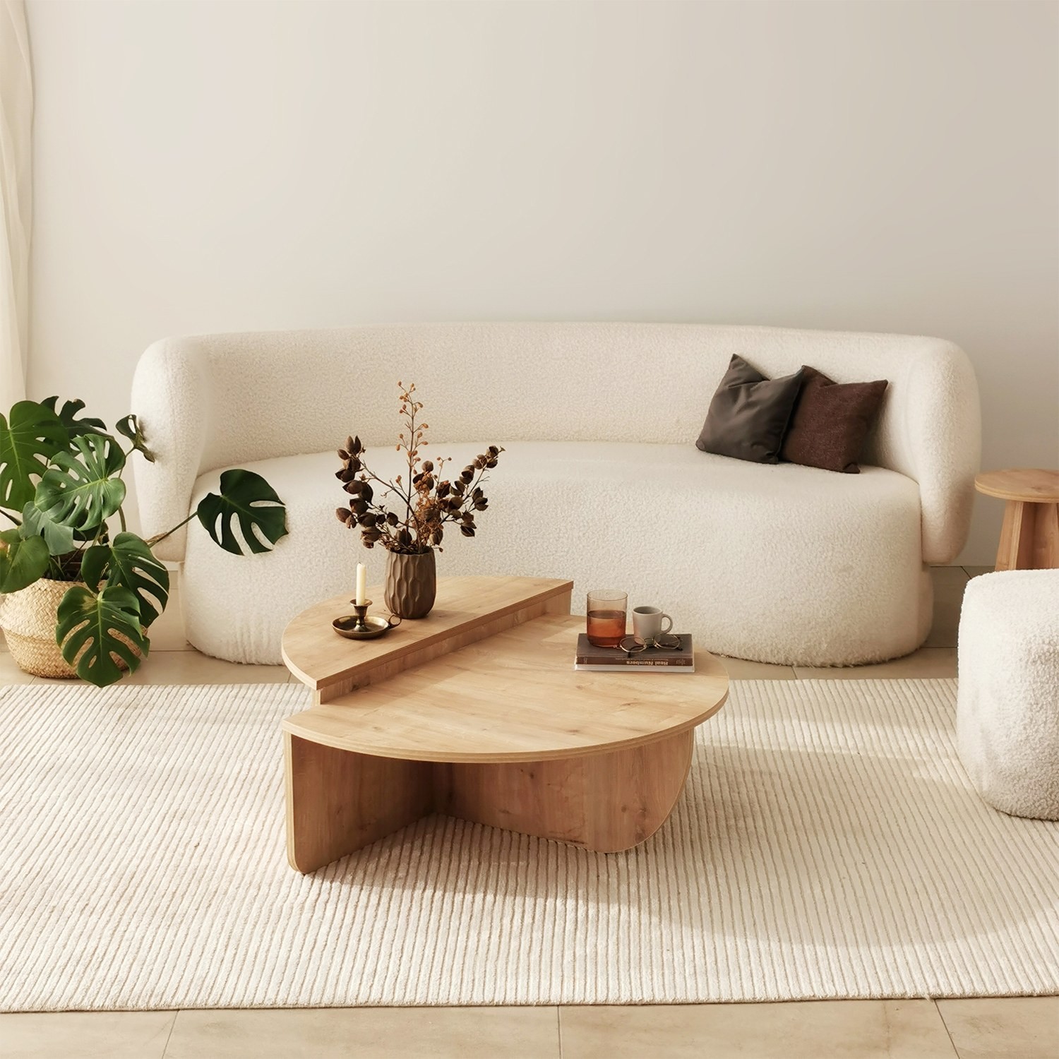 Masa de cafea Podium - Sapphire Oak