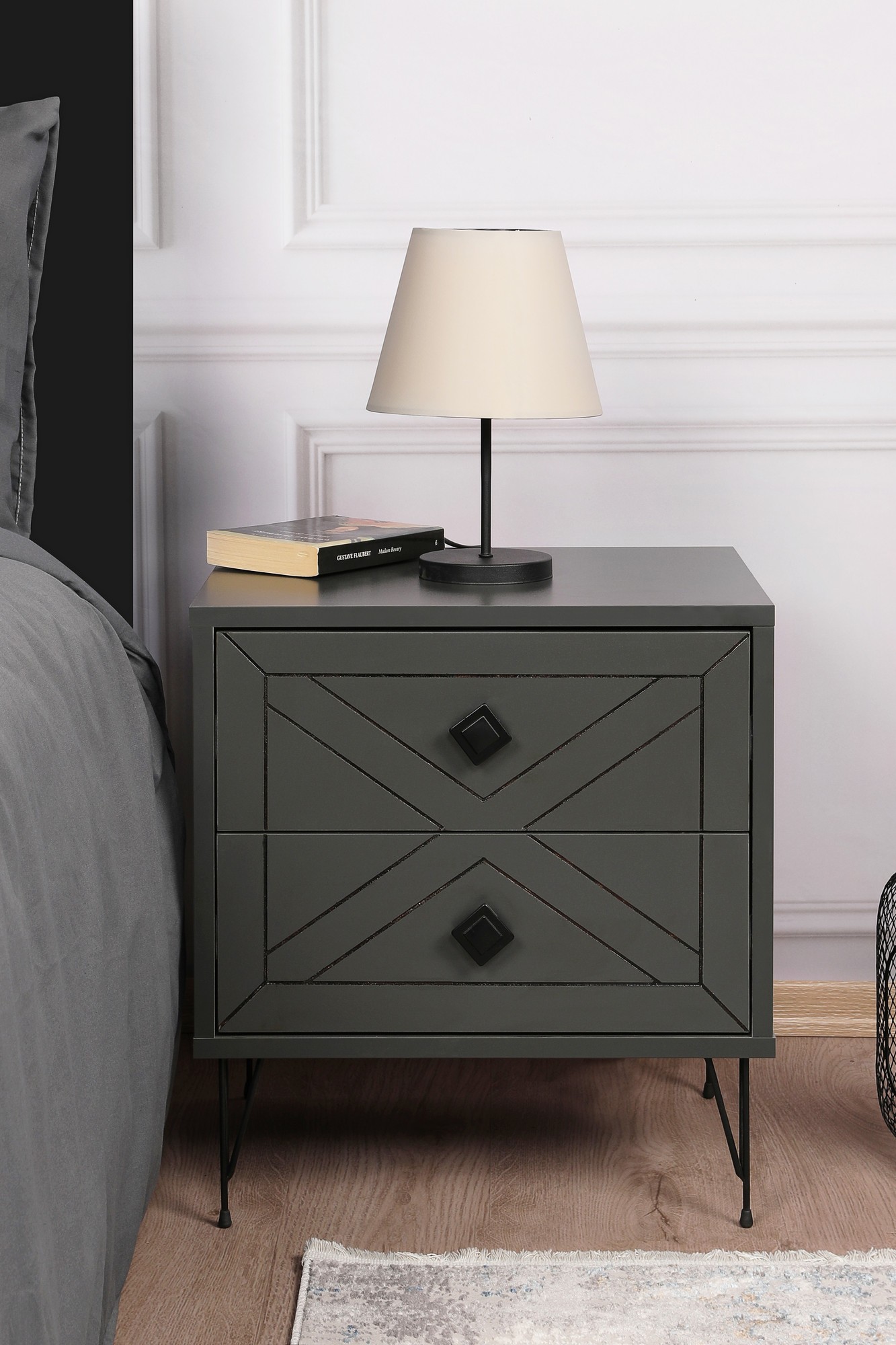 Noptiera Luna - Anthracite 50 X 55 X 40