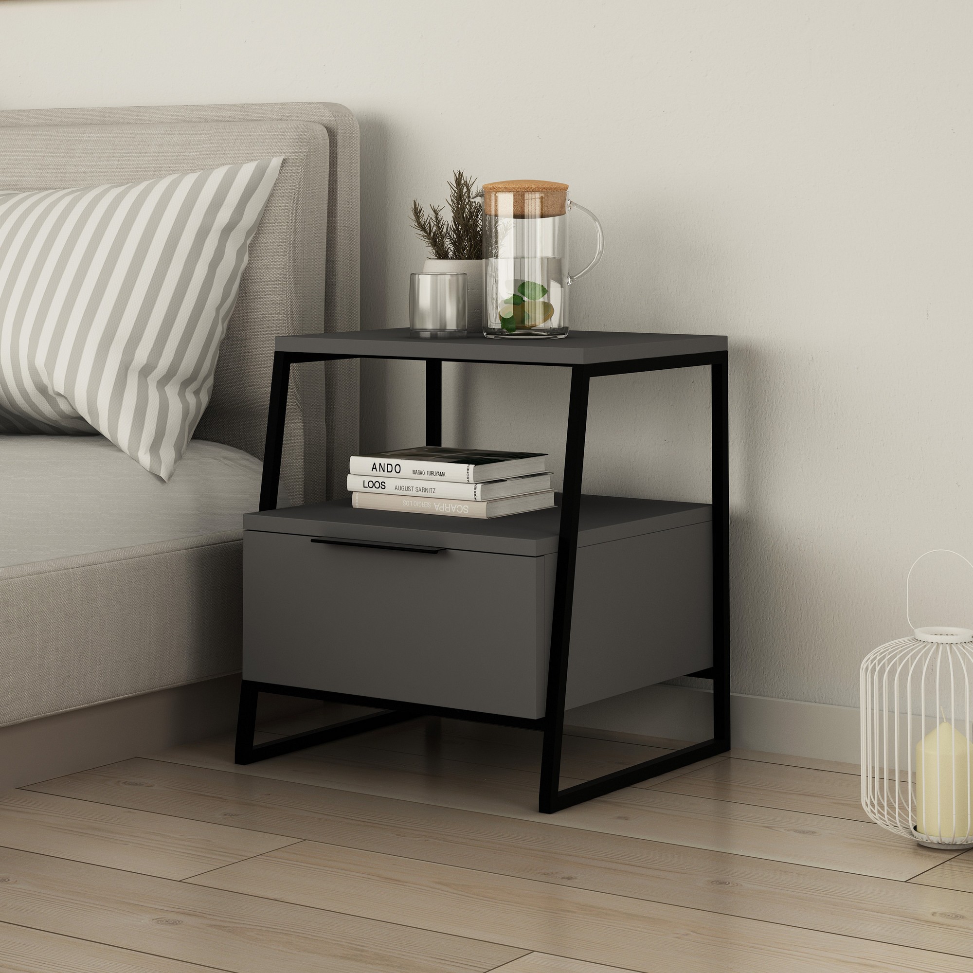 Noptiera Pal - Anthracite 45 X 50 X 40