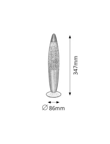 Glitter Mini Lampi decorative  - 2