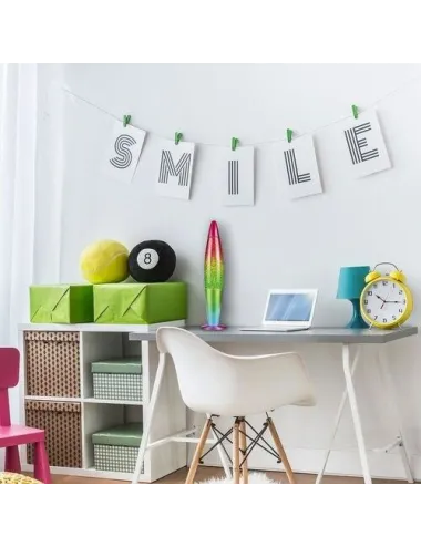 Glitter Rainbow Lampi decorative  - 3