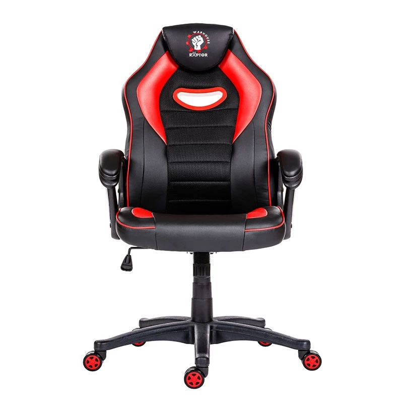 Scaun gaming negru cu rosu Raptor  - 1