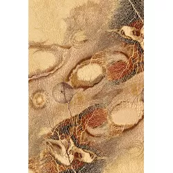 Covor lana Bellona natura abstracta chihlimbar - 1
