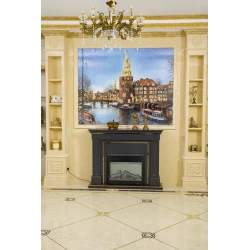 Semineu electric Caesar Black - 2