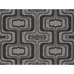 Tapet forme geometrice cu nuante de gri - 1