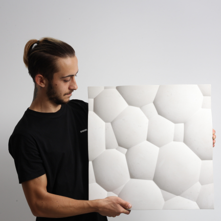 4 x Placi Decorative 3D, Model Bubble, Ipsos - 1mp/Pachet