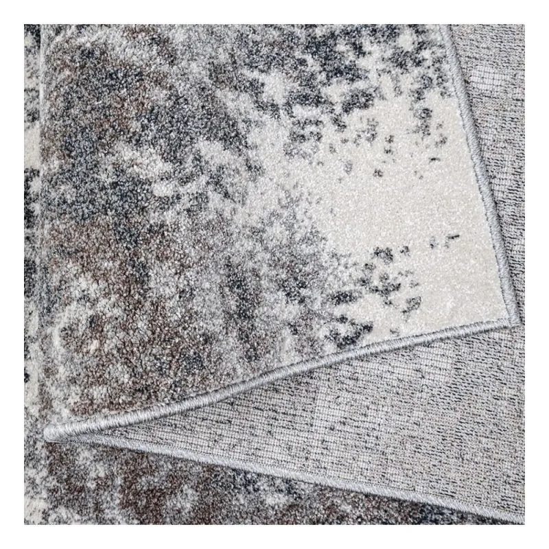 Covor Beenom design abstract gri-alb 1007-122  - 2