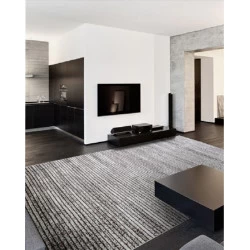 Covor Phoenix design linii maro-gri 5058-744 - 1