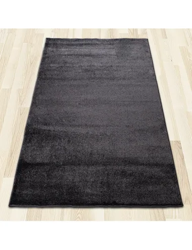 Covor Hermes model unicolor gri inchis 4047-333  - 3