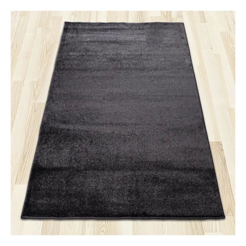 Covor Hermes model unicolor gri inchis 4047-333  - 3