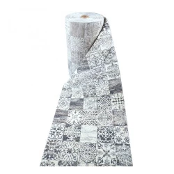 Traversa Beenom design floral-geometric gri 1013-122  - 3