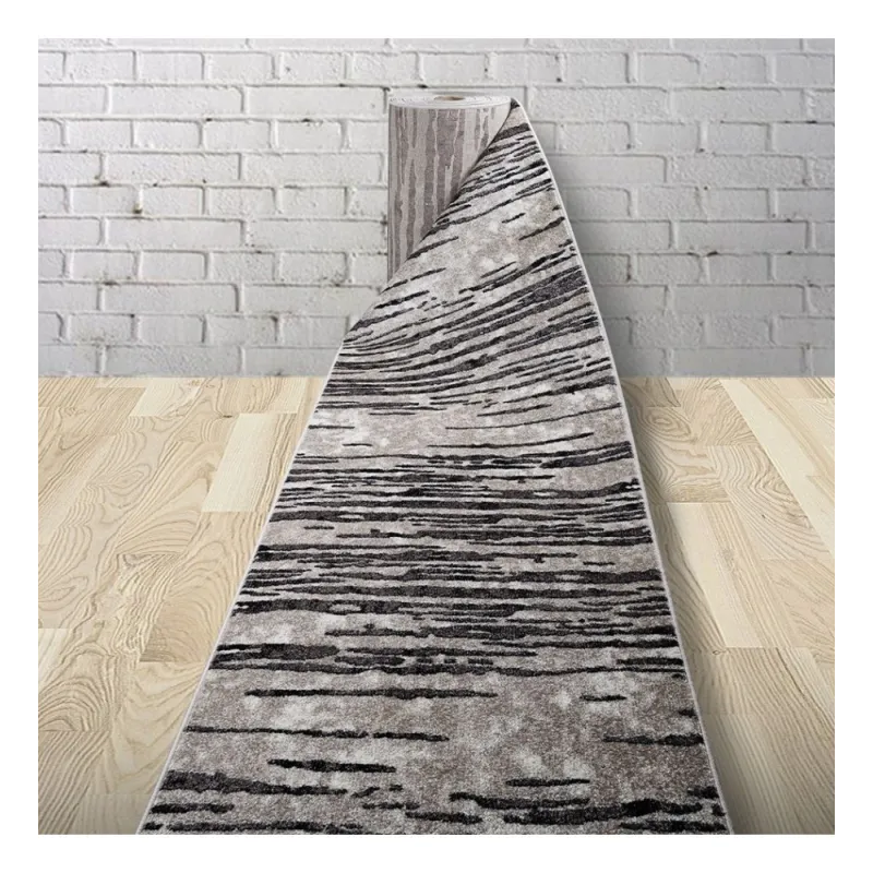 Traversa Phoenix design abstract gri-negru 3013-244 - 1 Traversa Phoenix design abstract gri-negru 3013-244 - 1