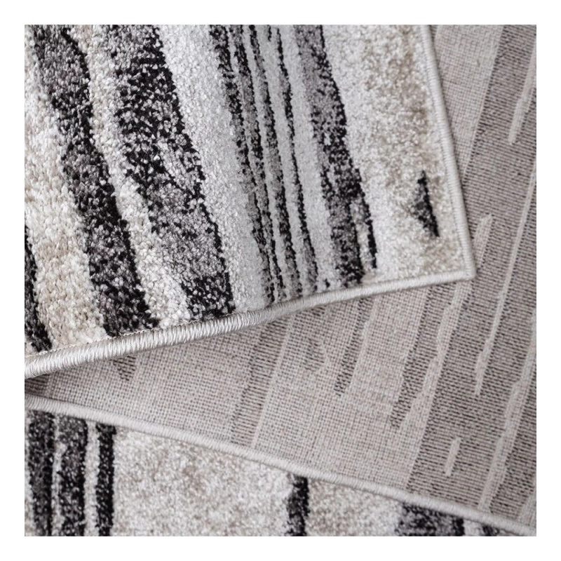 Traversa Phoenix design abstract gri-negru 3013-244  - 3