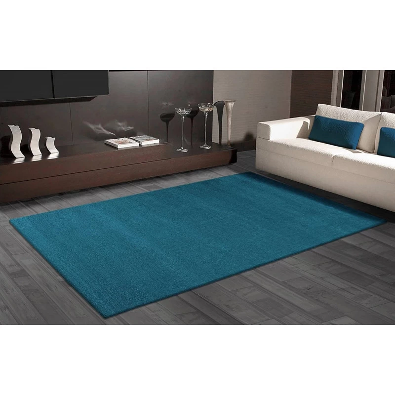 Covor Albastru Uni 11000-140  - 2