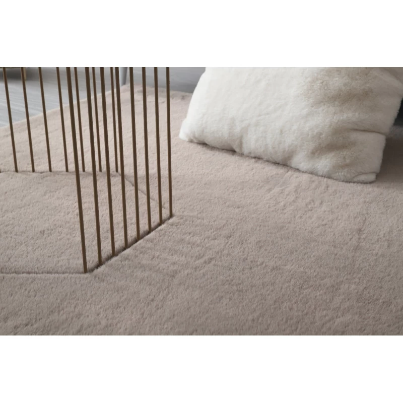 Covor blanita ecologica bej antiderapant SL080  - 3