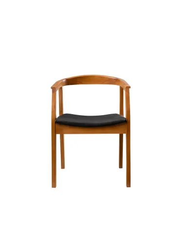 Scaun sufragerie Albero44 Walnut-Black - 2