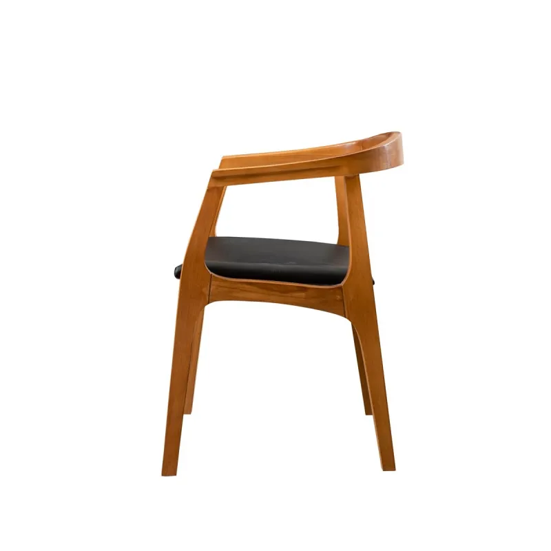 Scaun sufragerie Albero44 Walnut-Black  - 3