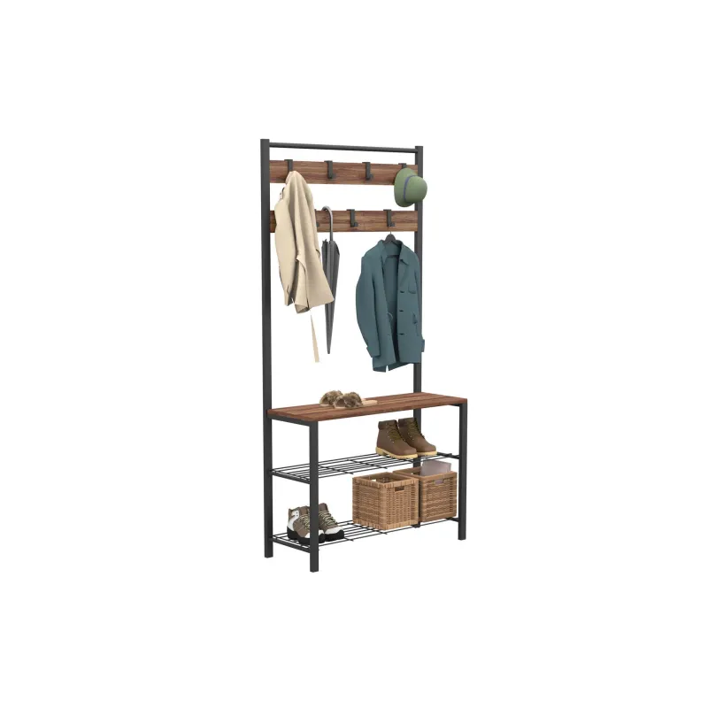 Cuier de hol si pantofar culoare Stejar GGMBVSTYR001  - 4