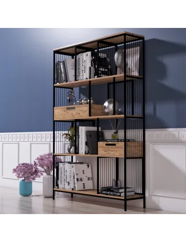 Raft stil industrial Tokyo 120 X 180 X 30 - 1
