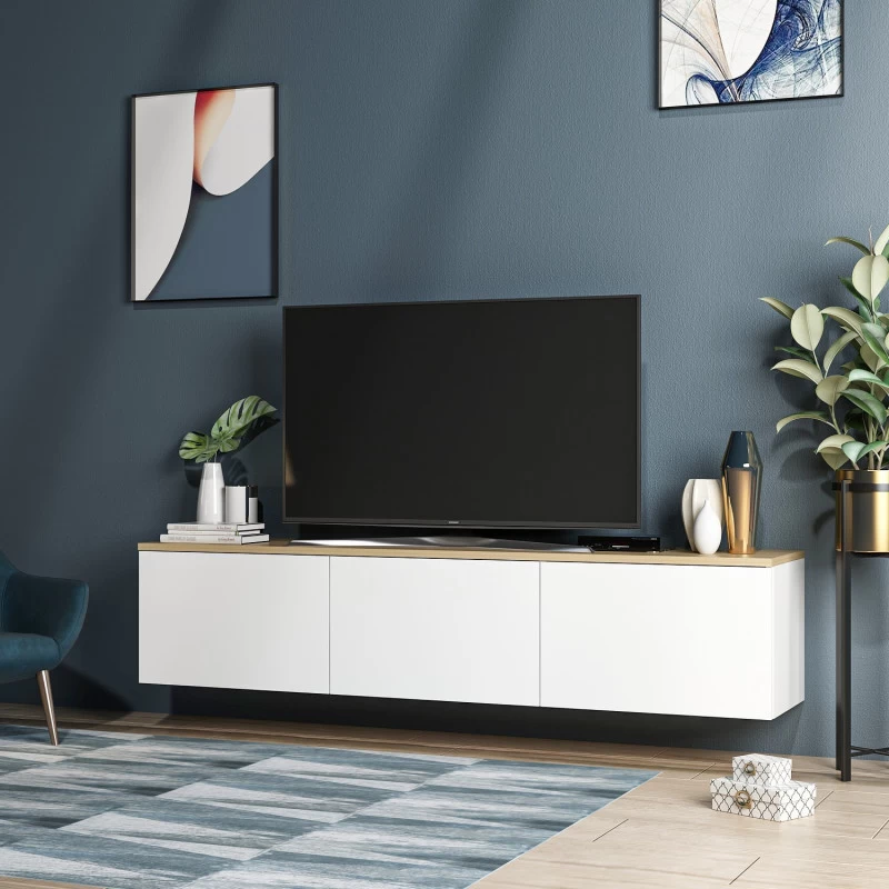 Comoda TV 160 X 35 X 32 Neon - White  - 2