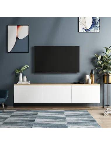 Comoda TV 160 X 35 X 32 Neon - White  - 3
