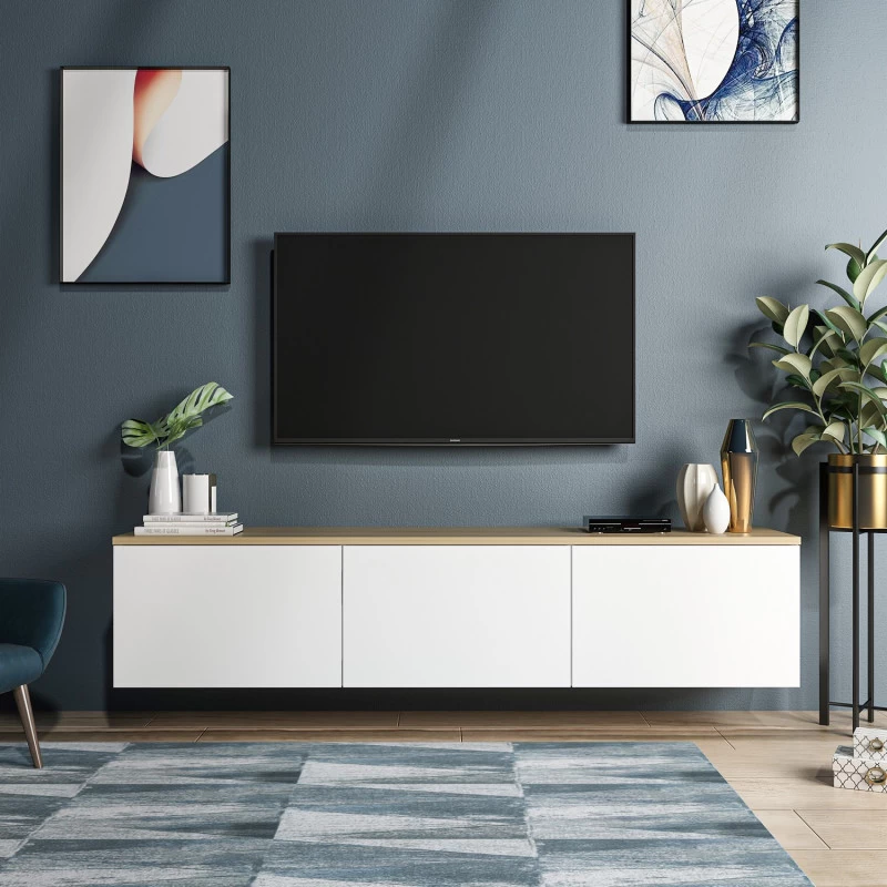 Comoda TV 160 X 35 X 32 Neon - White  - 3