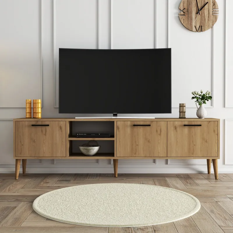 Comoda TV Culoare Stejar 180 X 53 X 35 Exxen - 1587  - 1
