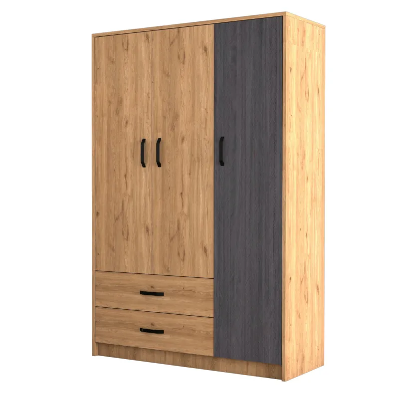 Dulap Culoare Stejar 120 X 181 X 48 Grande 3508  - 4