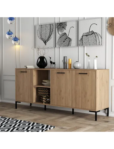 Dulap Living Culoare Stejar 180 X 80 X 45 Auriuora - 1636  - 1