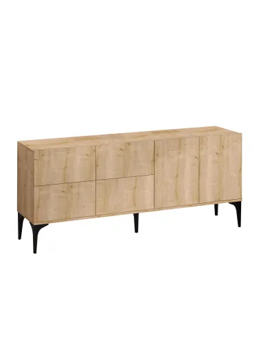 Dulap Living Laika - Sapphire Oak 180 X 80 X 40  - 4