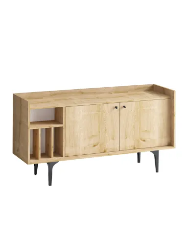 Dulap Living Canopus 150 X 80 X 40 Culoare Stejar  - 4