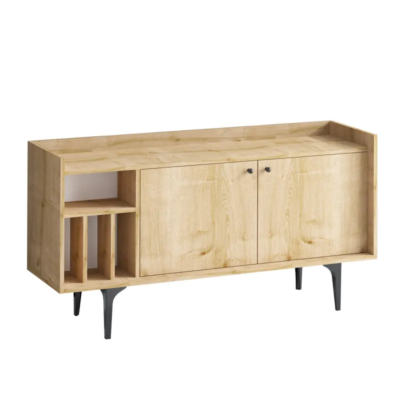 Dulap Living Canopus 150 X 80 X 40 Culoare Stejar  - 4