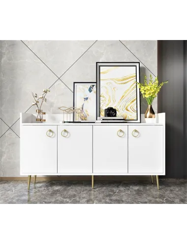 Dulap Living 140 X 75.2 X 40 Daring - White - 1