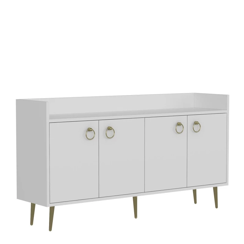 Dulap Living 140 X 75.2 X 40 Daring - White  - 5