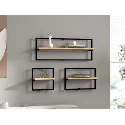 Set 3 rafturi Yeso - Sapphire Oak - 1
