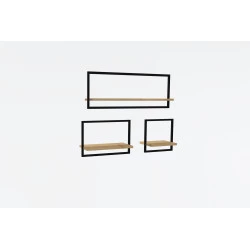 Set 3 rafturi Yeso - Sapphire Oak  - 4