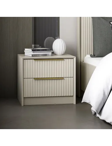 Noptiera moderna 53 X 45 X 45 Kale Luxe - 7938 - 2