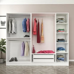 Dulap Dormitor 225 X 190 X 52 Kale 190 - White - v2 - 1