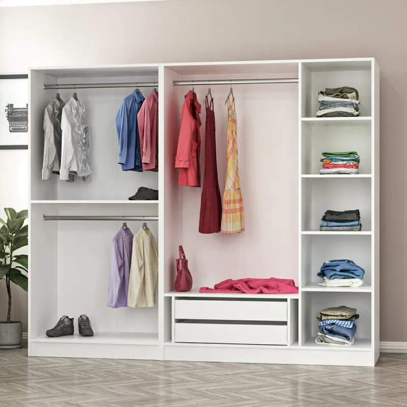 Dulap Dormitor 225 X 190 X 52 Kale 190 - White - v2  - 3