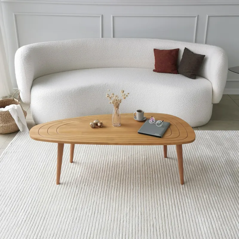 Masa de cafea moderna 115 X 38 X 50 Sweet - Teak  - 1