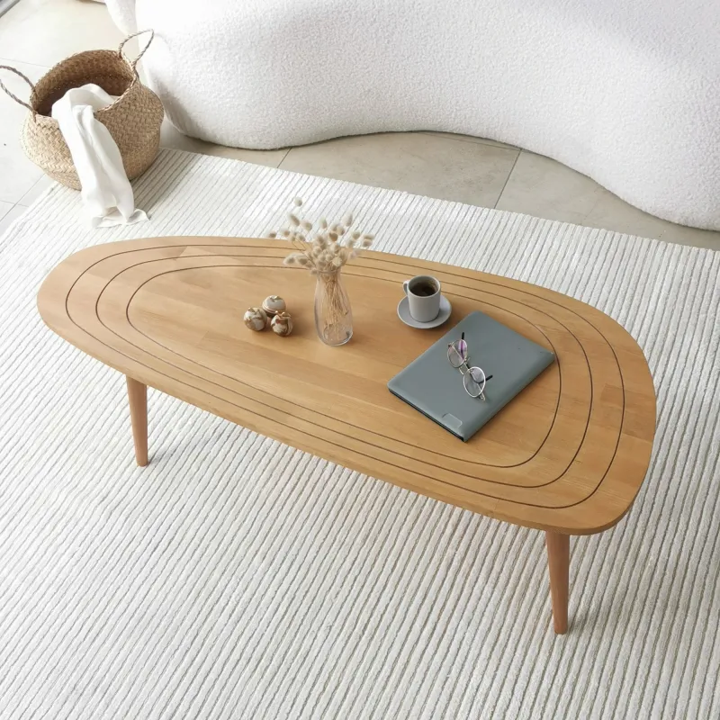Masa de cafea moderna 115 X 38 X 50 Sweet - Teak  - 2