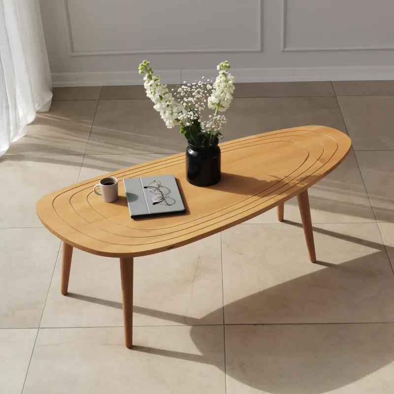 Masa de cafea moderna 115 X 38 X 50 Sweet - Teak  - 4
