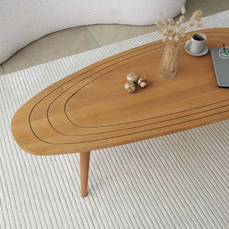 Masa de cafea moderna 115 X 38 X 50 Sweet - Teak  - 6