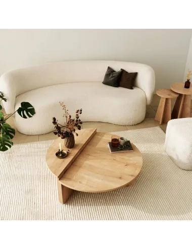 Masa de cafea Podium - Sapphire Oak  - 3
