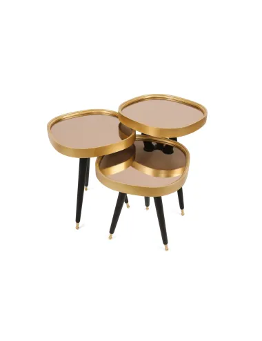 Set 3 Masute Cafea Auriuii Alys - 2