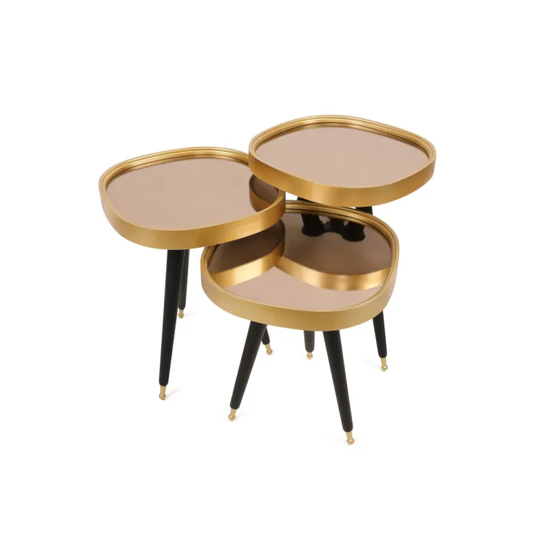 Set 3 Masute Cafea Auriuii Alys  - 2